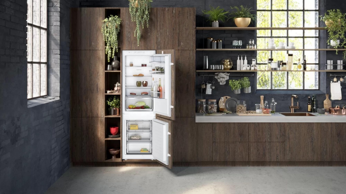 Neff integrated deals american fridge freezer